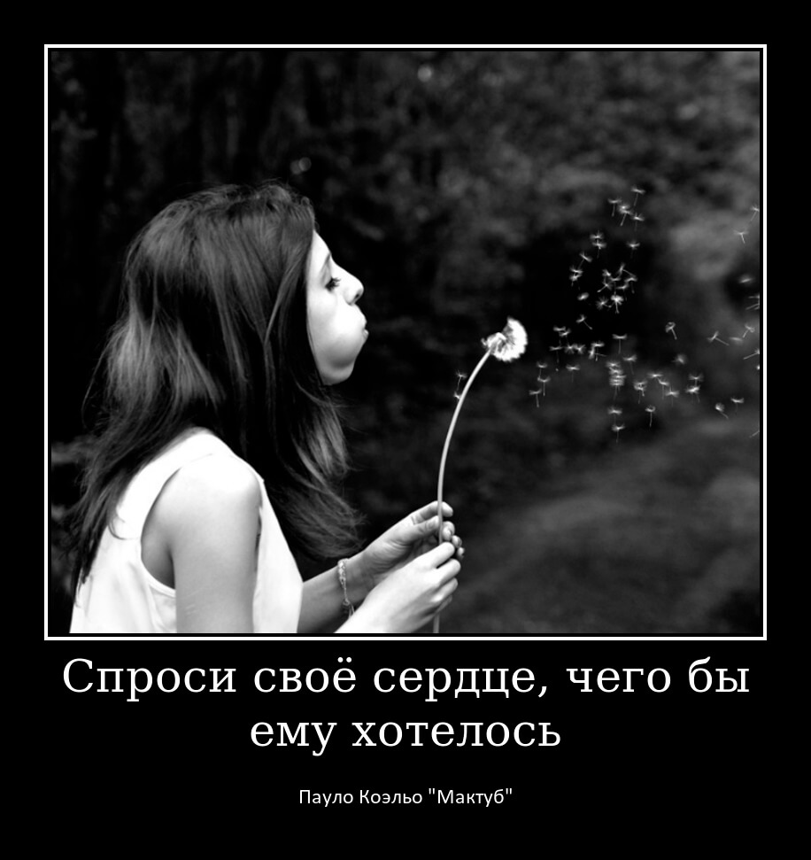 Спроси своё сердце, чего бы ему хотелось…